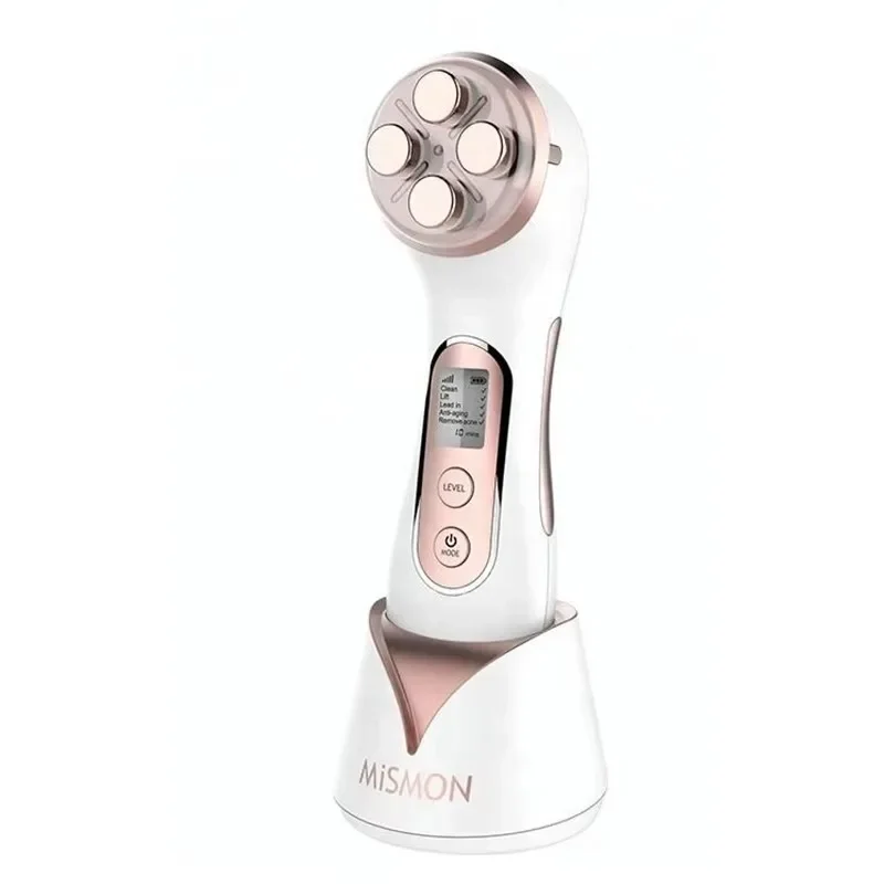 5 in 1 LED RF Photon Therapy Facial Lifting Skin Rejuvenation Tightening Device Machine EMS Electroporation Mesotherapy Massager