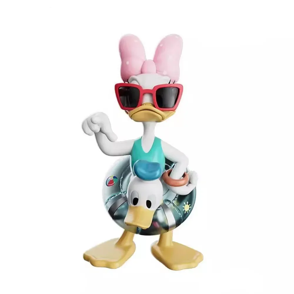 Disney-figura de acción del pato Donald para niños, de 28cm juguete, modelo de colección, decoración del hogar, regalo para niños