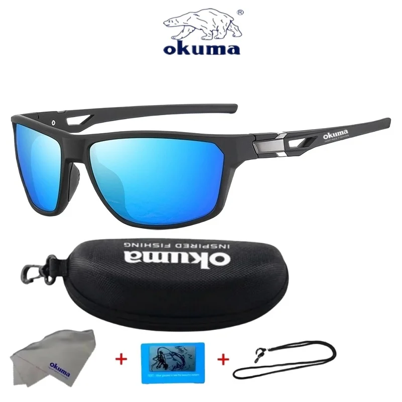 Okuma Hochauflösende Polarisierte Brille UV400 Anti-Streulicht, geeignet für Outdoor-Aktivitäten wie Radfahren, Angeln und Autofahren, etc.