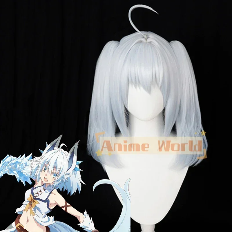 Peluca de Cosplay Redo of Healer Kaifuku Jutsushi no Yarinaoshi Setsuna, pelucas de pelo sintético resistentes al calor + gorro para peluca