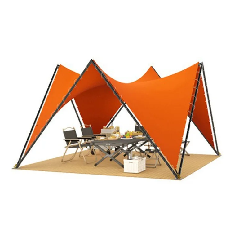 

Canopy tent, outdoor UV protection Oxford cloth waterproof beach camping large canopy