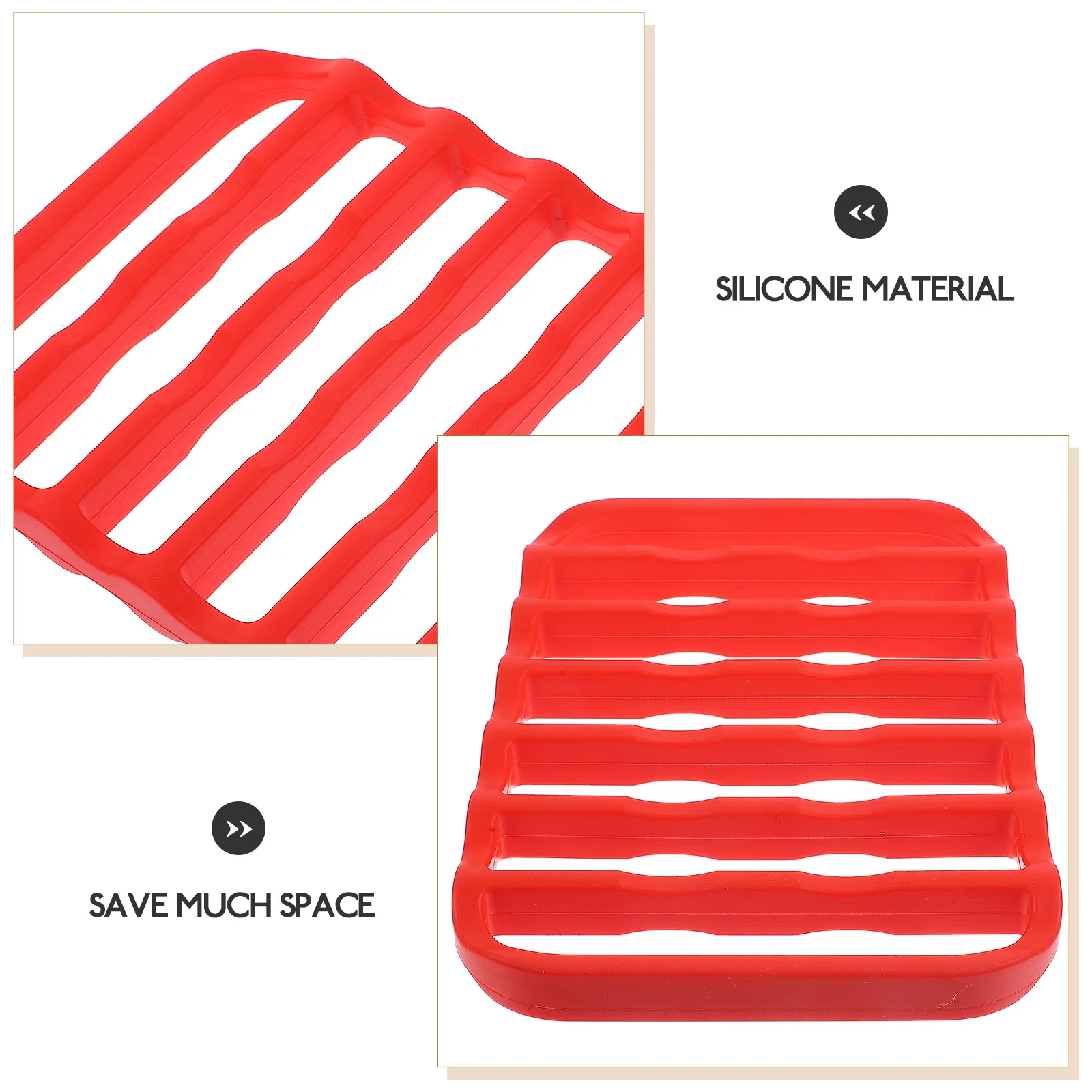 

Insulation Pads Anti-scald Table Mat Silicone Placement Non-slip Heat Resistant Antislip Mats Dinner Red Proof Toddler