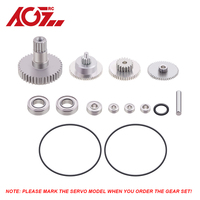 AGFRC Servo Original Servo Repair Gear Replace Gears Components for A280 B9 B11 B13 B26 B44 B45 B53 B55 With Bearing Pin Shaft