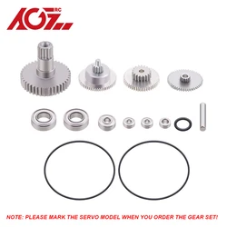 AGFRC Servo Original Servo Repair Gear Replace Gears Components for A280 B9 B11 B13 B26 B44 B45 B53 B55 With Bearing Pin Shaft