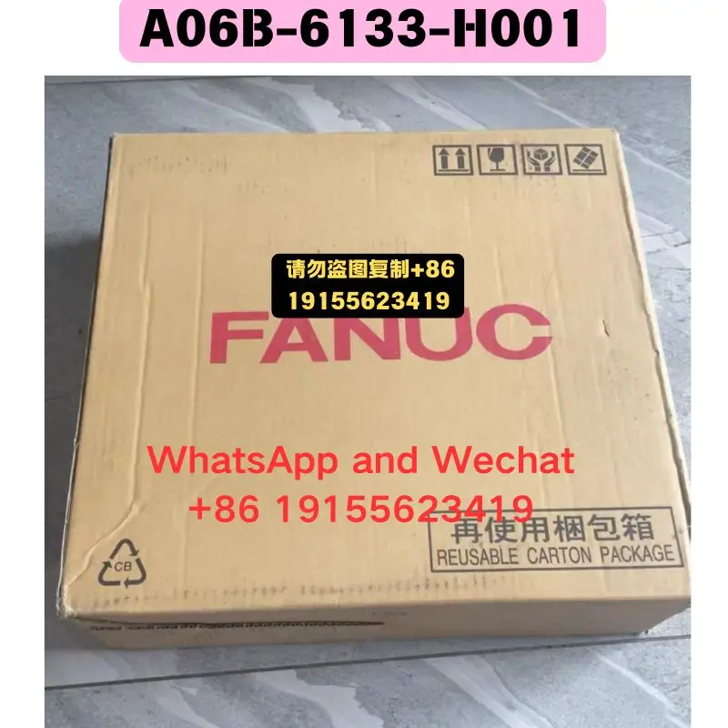 Brand new Original imported A06B-6133-H001 Driver Functional test OK Quick delivery