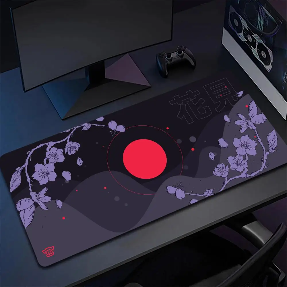 

Gaming mouse mat Mouse Aesthetic desk mat XXL Mouse Sunset mat XXL Keyboard and mouse mat Desk mat pad Cherry-blossoms Pad