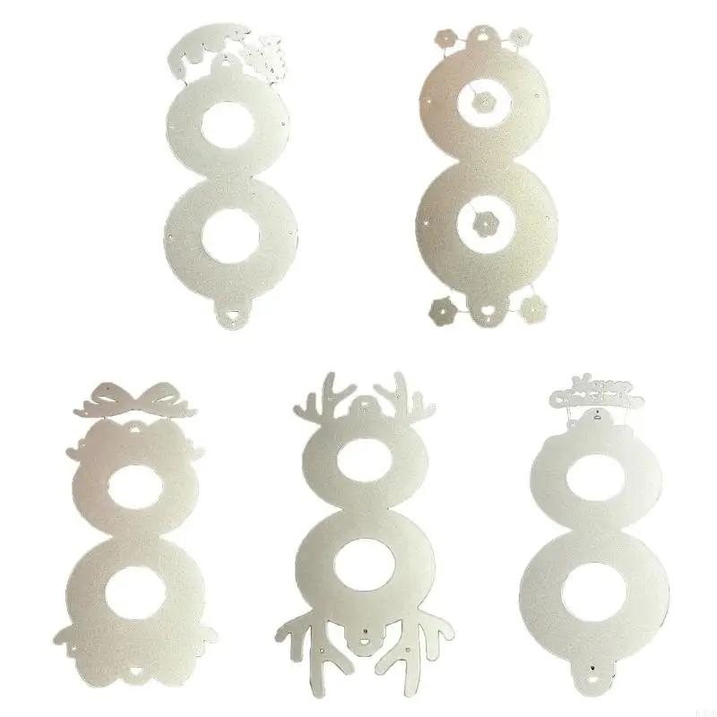 H3CF Christmas Bells Cutting Dies Embossing Metal Die Cuts for DIY Card Scrapbooking