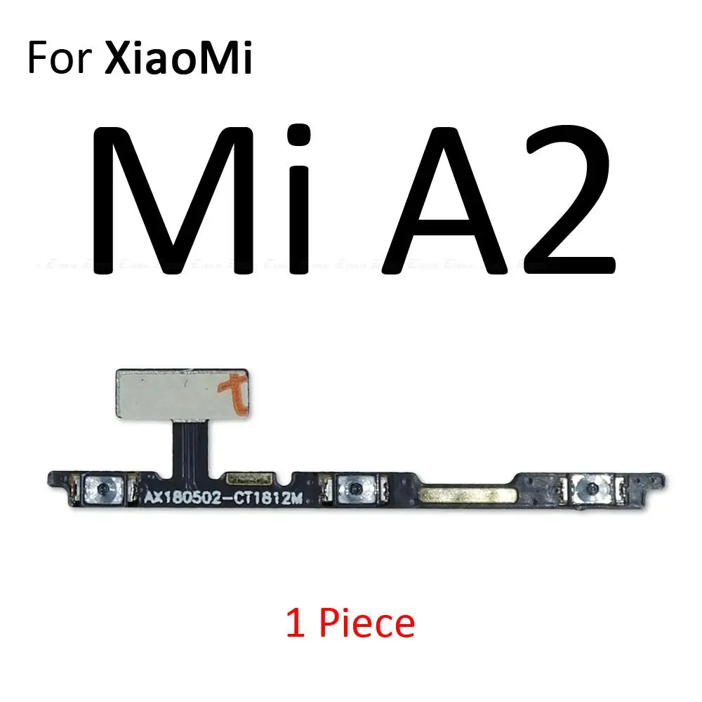 Switch Power ON OFF Key Volume Button Flex Cable For XiaoMi Mi 9T Pro 9 8 SE 6 A3 A1 A2 Lite PocoPhone Poco F1