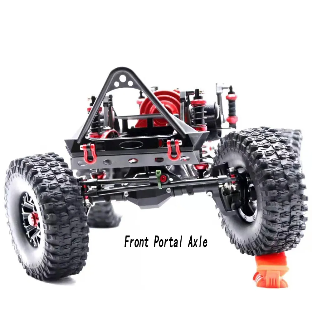 1/10 Crawler Car Differential Lock  Diamond Axle  Metal Parts  90046 All-metal Axle Assembly  Universal Crawler Chassis
