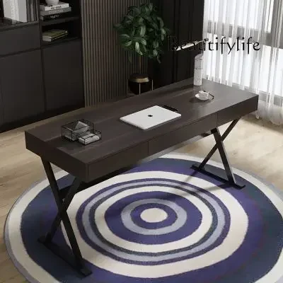 

home desk Italian antique solid wood desk modern simple طاولة قيمنق стол письменный