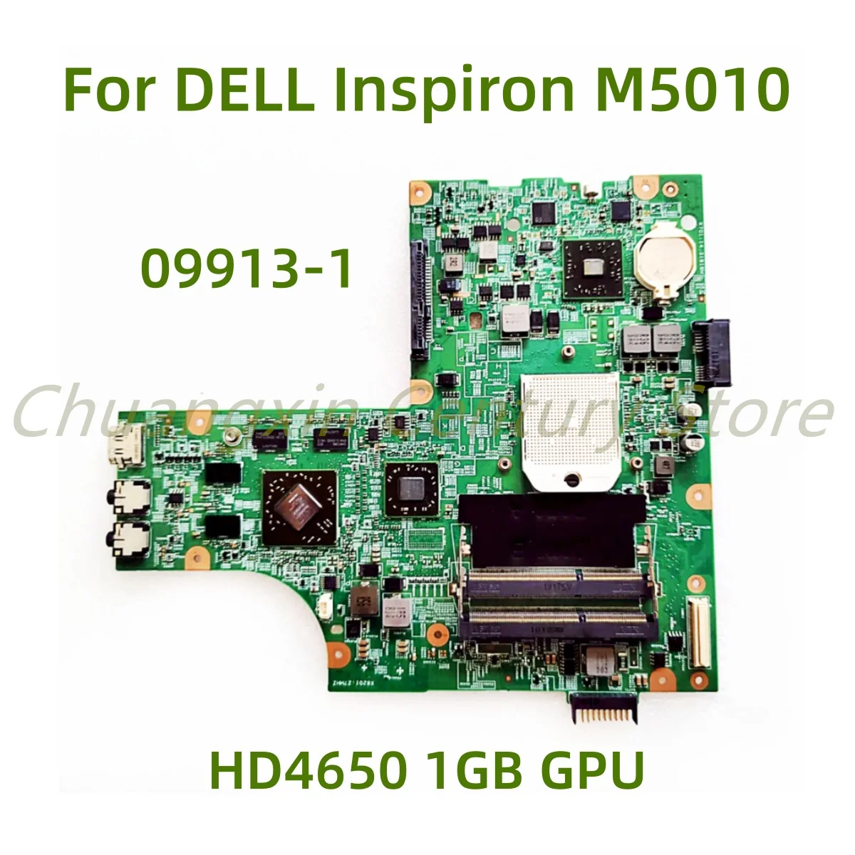 Suitable for DELL Inspiron M5010 Laptop motherboard 09913-1 with HD4650 1GB GPU 100% Tested Fully Work