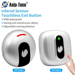 Waterproof DC 12V-36V Touchless Sensor Exit Button Door Release Switch IR Contactless Infrared No Touch Exit Button Door Access