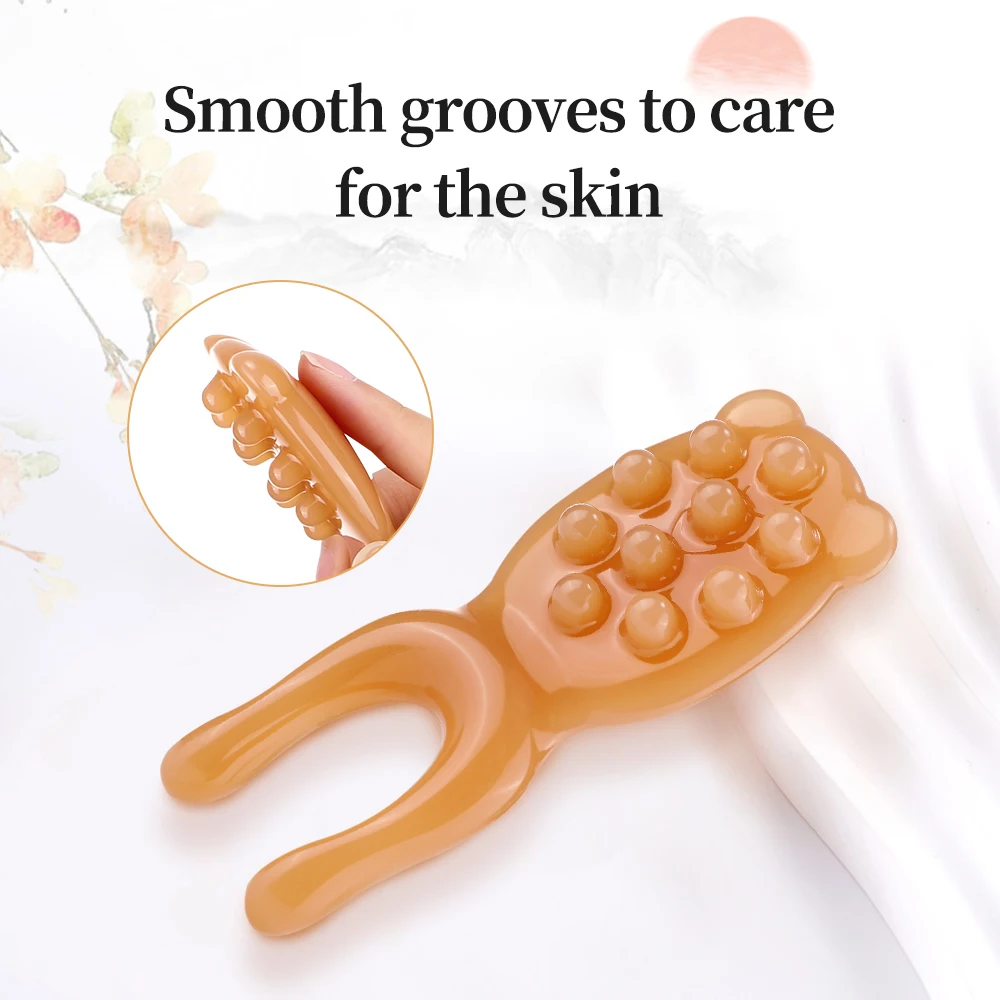 

Resin Face Lifting Guasha Scraping Massage Facial Tools Massage Plate Reduce Puffiness Nose Lifting Nose Massager