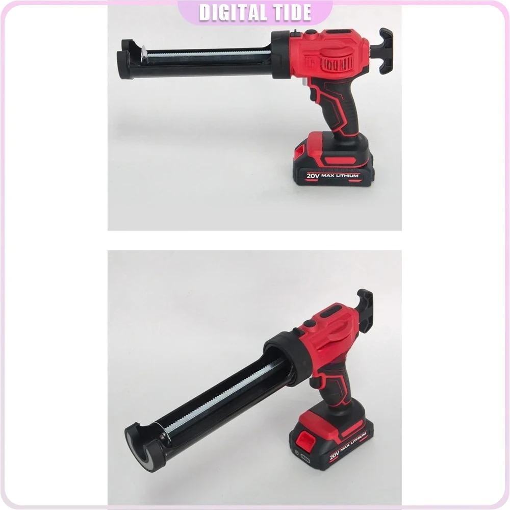 

Electric Glue Gun Glass Glue Caulking Gun 4 Speeds Wireless Doors and Windows Electric Sewing Glue Tool for Makita 18V Battery