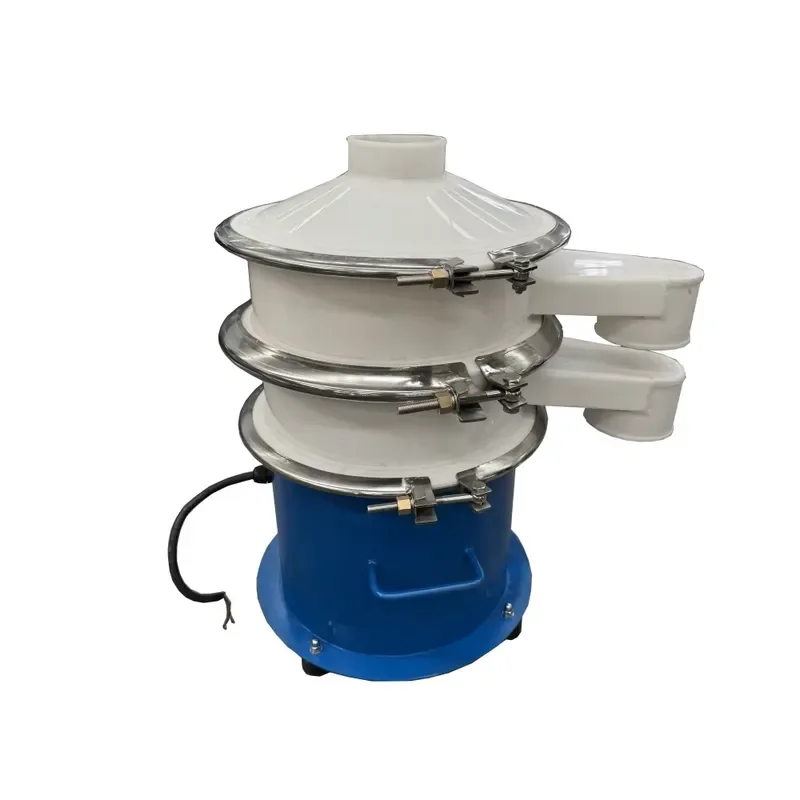 Vibrating Filter Separator for Herbs Grains Vibrating Screen Sieve Industrial Flour Sifter