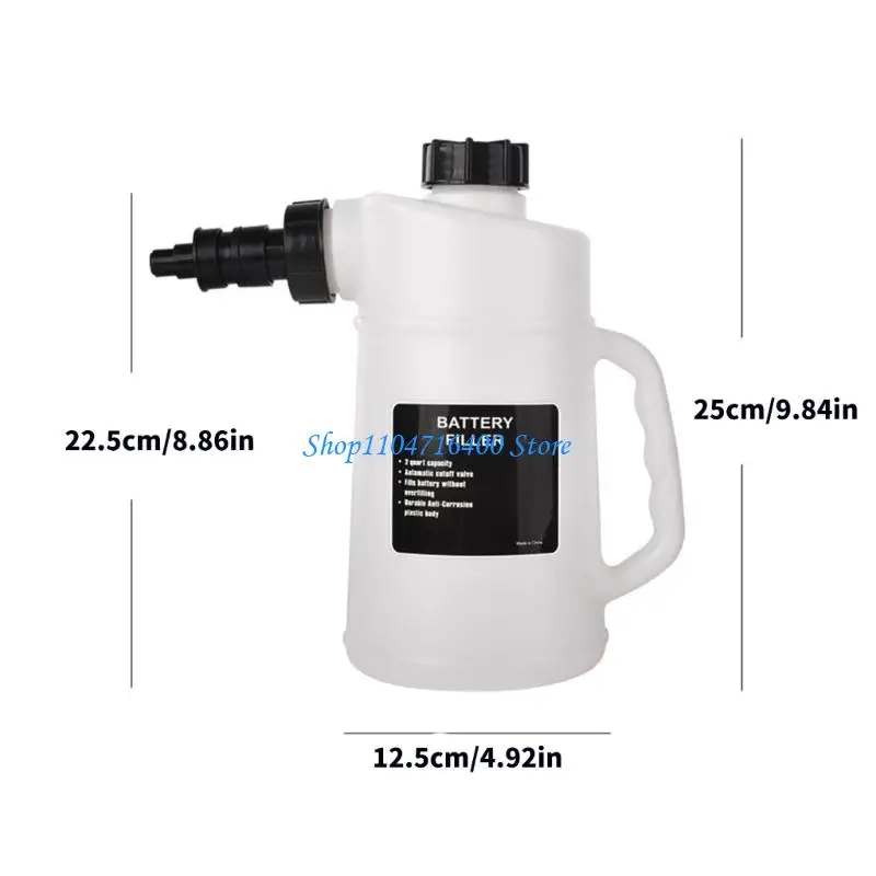 

y1gd Multipurpose Battery Fluid Container Battery Water Refiller for Golf Carts Truck