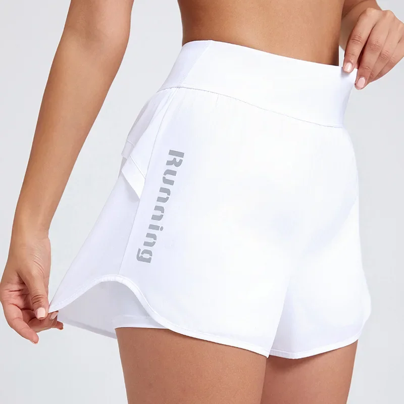 Taille lose lässige Anti-Licht-Shorts Yoga-Kleidung Fitness-Shorts laufen, Frauen