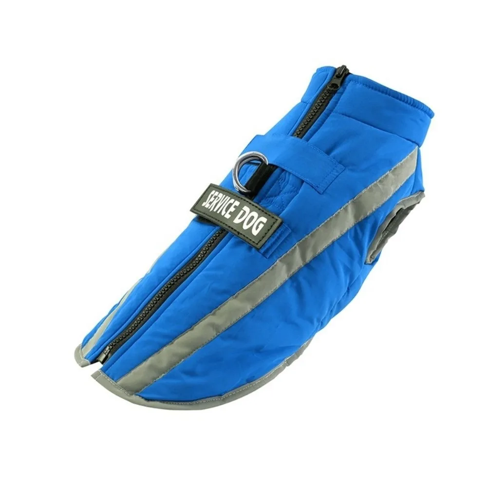 

Fashion Waterproof Winter Dog Coat Windproof Comfort Dog Vest Jacket Fleece Lining Reflective Dog Warm Clothing Winter