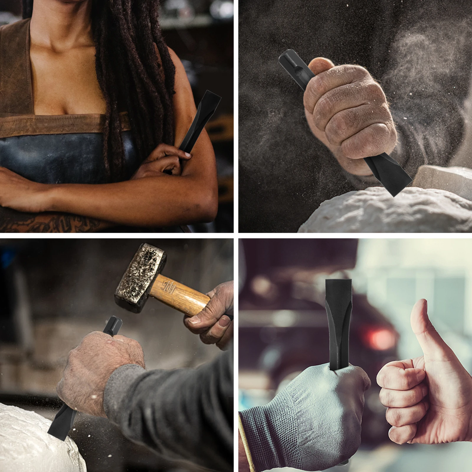 

High Pneumatic Chisel Air Chipping Bit For Masonry Concrete Cement Foam Wall Heavy Duty Impact Hammer Tool Head