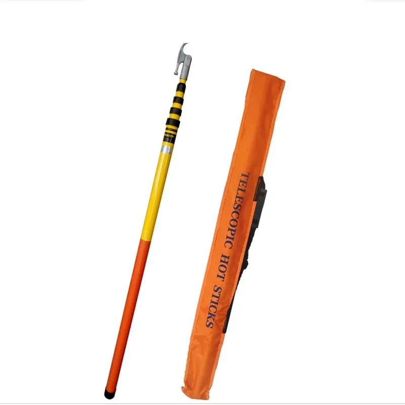 Adjustable High-voltage Pull Rod Insulation Lever Operating Lever 5 Sections 8 Meters Maximum Withstandable Voltage 500KV