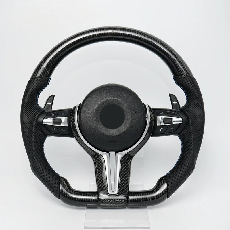 

Suitable for BMW 1234567 series x1x2x3x4x5x6F02F10F30F15F20 carbon fiber steering wheel