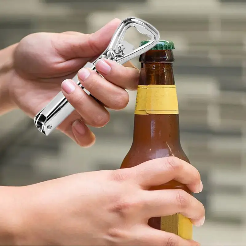 

Beer Bottle Openers Manual Can Openers For Seniors Non-Slip Wine Opener Kitchen Tool Practical Gadgets For Bar Home Parties
