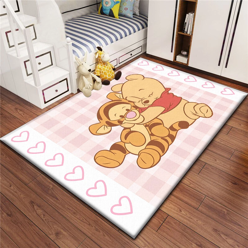 Winnie the Pooh Carpet for children, rugs for children\'s bedroom.Living room floor mat Kitchen mat Mat,bedroom decor,outdoor rug