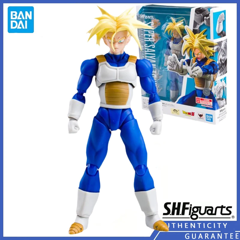 

[In stock] Bandai 14Cm S.h.figuarts SHF Dragon Ball Z Super Saiyan Movable Cartoon Human Doll Model Anime Toys Gifts