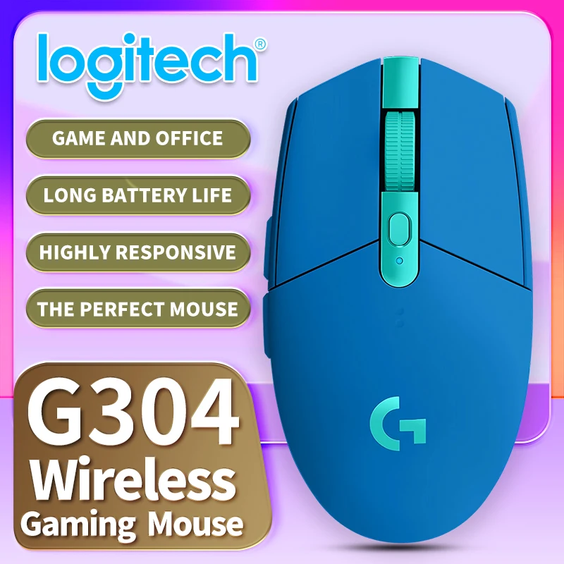 

Logitech genuine mouseG304 professional gaming mouse ultra-sensitive office mouse suitable for laptops and desktop computers