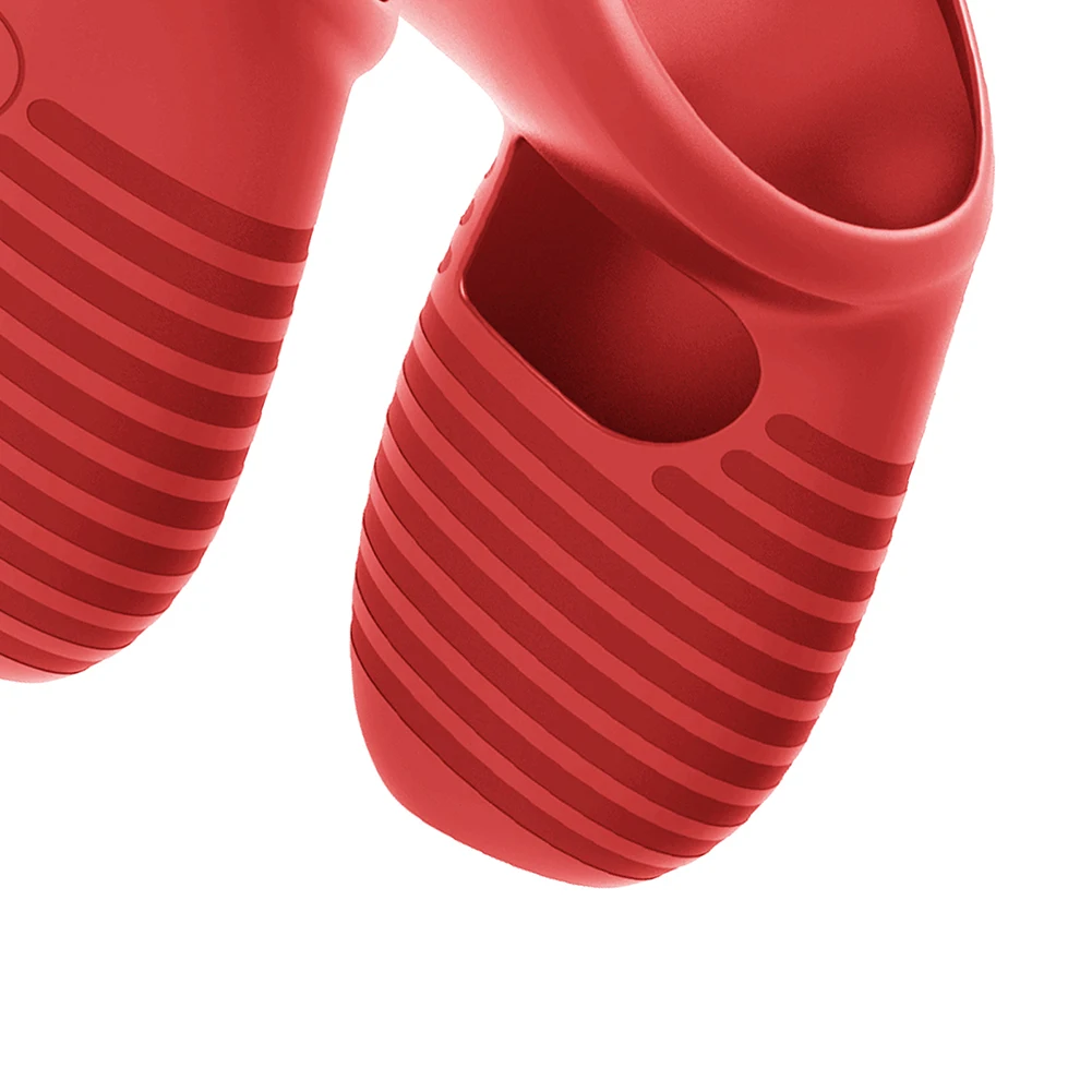 1 زوج سيليكون عصا التحكم يغطي مكافحة سقوط غمبد غطاء مقبض عدم الانزلاق مع حزام قابل للتعديل ل ميتا كويست 3 VR الملحقات