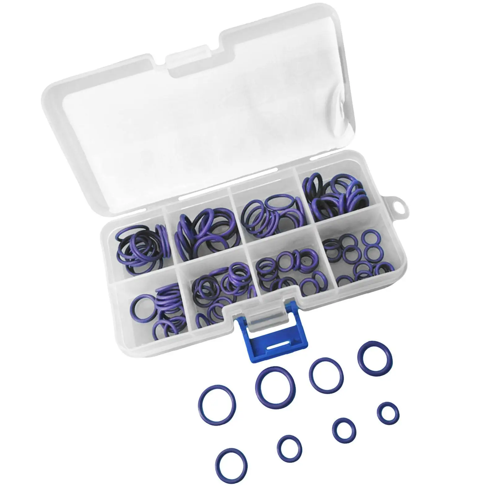 Universal Car O Ring Washer Seals Kit Durable Rubber Air Conditioner Repair Set for Auto Home Appliance and Car Maintenance