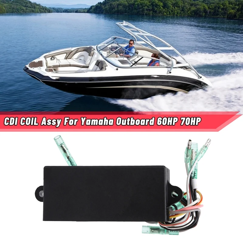 

Катушка катушки 6H3-85540 CDI в сборе для подвесного двигателя Yamaha 60HP 70HP E P 60 70 двигатель 6H3-85540-11