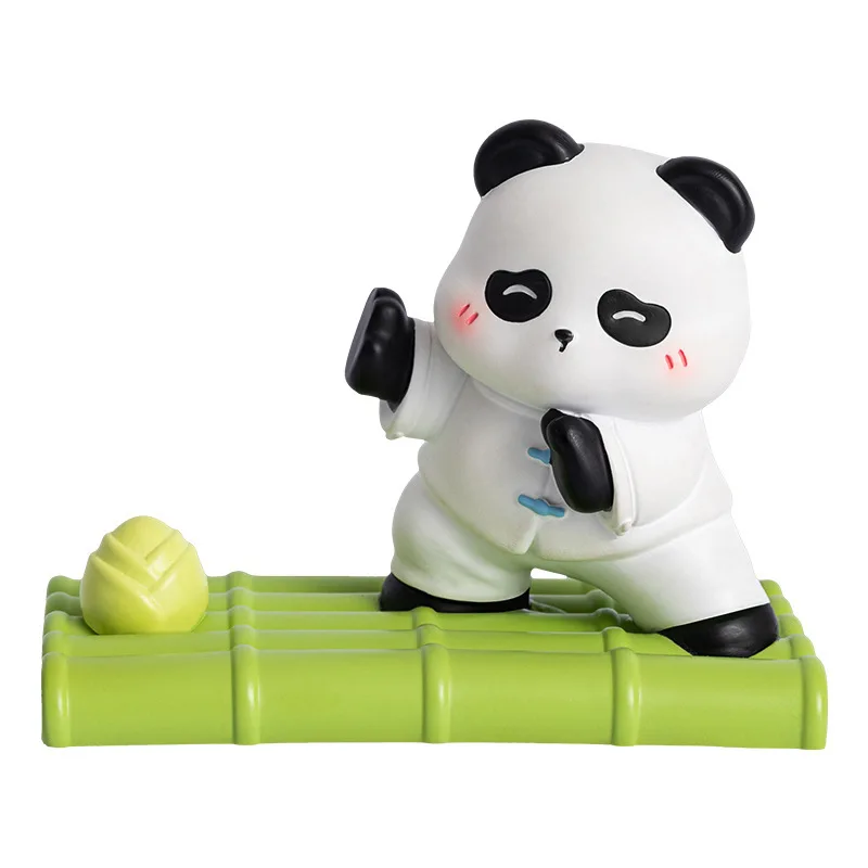 

Mobile Phone Holder Panda Desktop Ornament 2025 New High-End Creative Light Luxury Office Desk Workstation Small Ornament