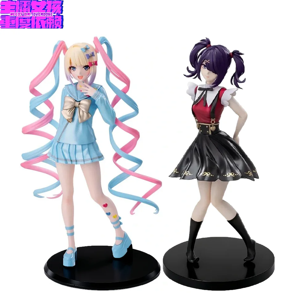 2 Arten Needy Girl Overdose Anime-Figur KAngel OMG Kawaii Engel Actionfiguren Virtueller Uploader PVC Sammelmodell Ornament Geschenk