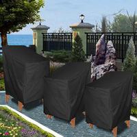 Chair Cover Waterproof Chair Protector Easy to Clean Waterproof Stacking Chair Cover Durable Oxford Cloth Protection for Garden