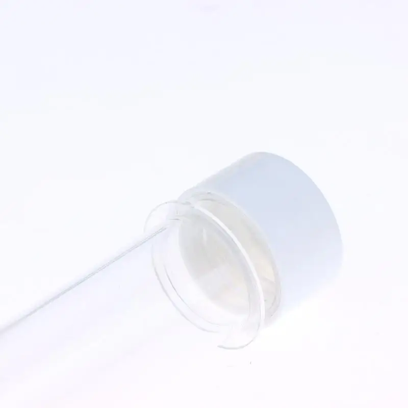 1 Stück transparente, zylindrische, nachfüllbare Plastikflasche, 40 ml, PET-Reagenzglasflasche für Masken, Süßigkeiten, Datenkabel, Maskierpapier – Detail 15