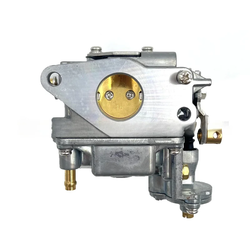 Replacement Outboard Carburetor Assembly For Yamaha 66M-14301-00-00 4 Stroke 15HP, Boat Motor Fuel System Spare Parts