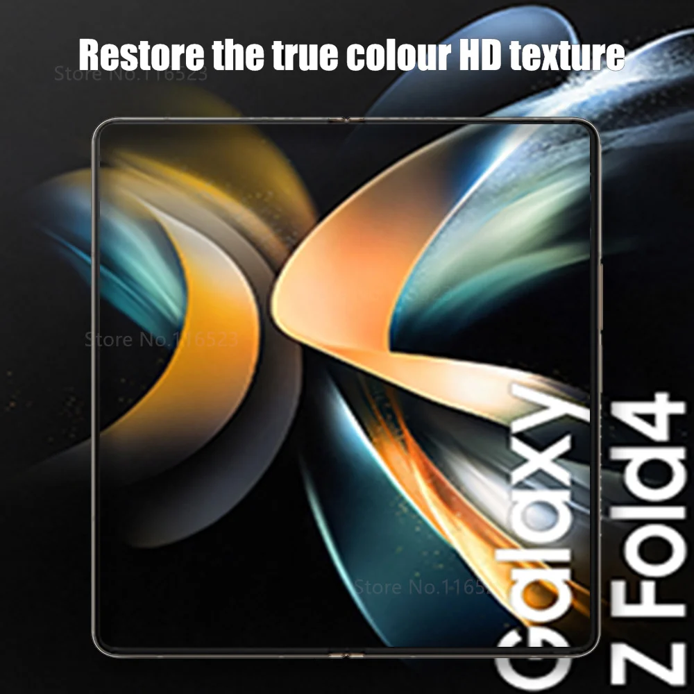 Samsun Z Fold4 فيلم هيدروجيل شفاف لهاتف سامسونج جالاكسي ZFold 4 zFold4 مجلد أضعاف 4 5G طبقة رقيقة واقية 2 قطعة واقيات الشاشة