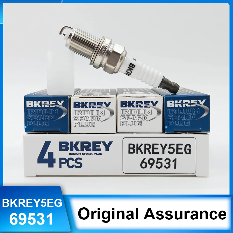 

4/20pcs BKR5E-11 6953 Iridium Spark Plug Candles For Toyota Hyundai Suzuki Mitsubishi Jaguar For BKR5E11 BKREY5EG 69531 Plugs