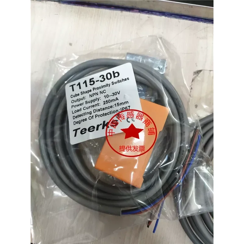 for Spot Teerks Proximity Switch T115-30b NPN Three-Wire Normally Closed Sensor Physical Shooting