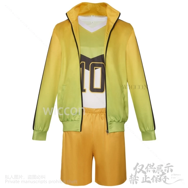 Anime Itachiyama Institute Uniform Cosplay Sakusa Kiyoomi Costume Volleyball Boy Coat T-shirt Set For Man Halloween Customized