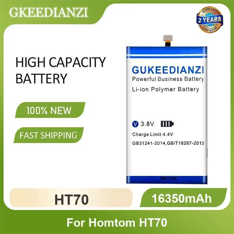 Аккумулятор для Homtom HT70 HT37 HT6 HT7 HT17 HT3 Pro HT50 HT20 HT80 H5 для Oukitel K6000 Pro для Ulefone Power High Capacity