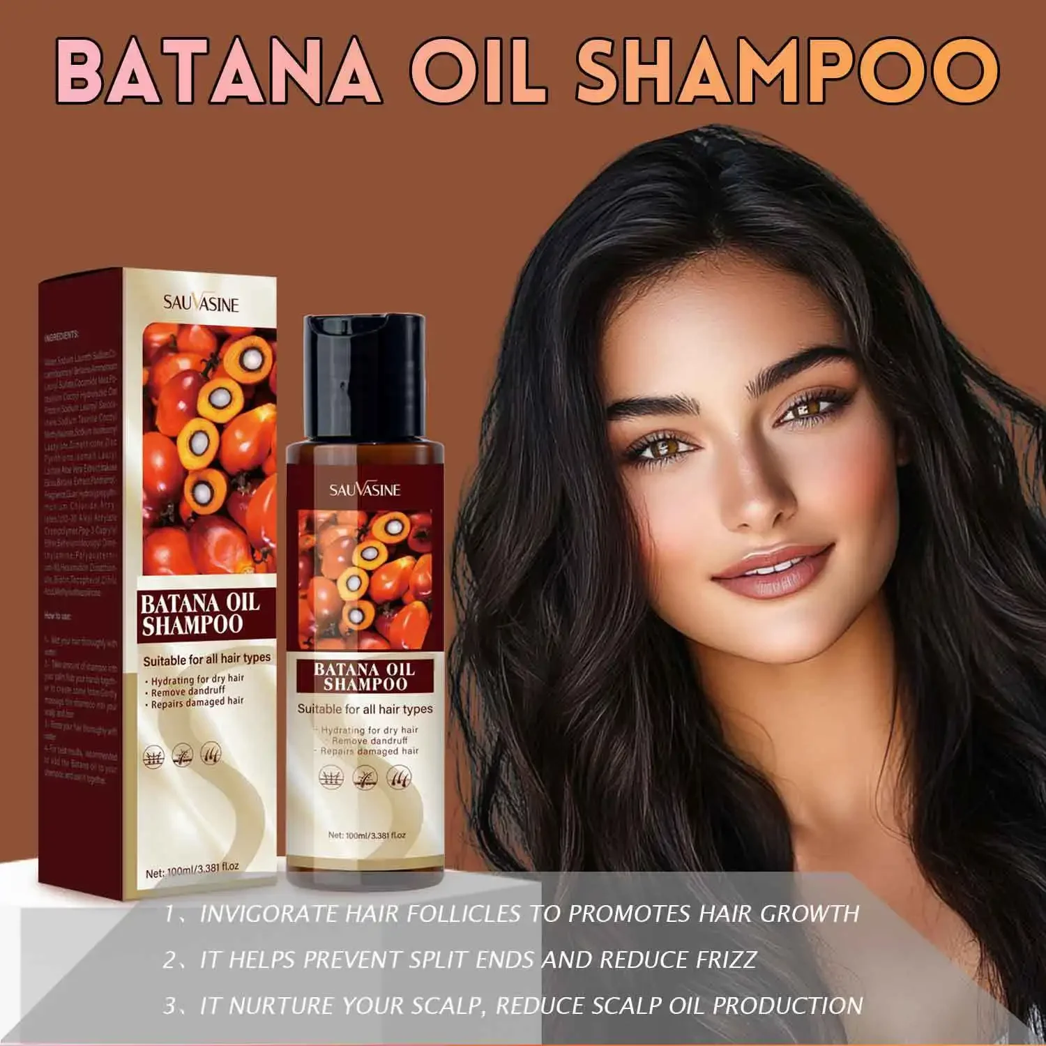 

Anti-Hair Loss Cleansing Hair Regenerating Shampoo Hair Growth Anti Loss Restore Damaged Split Hair Nourishing Growth