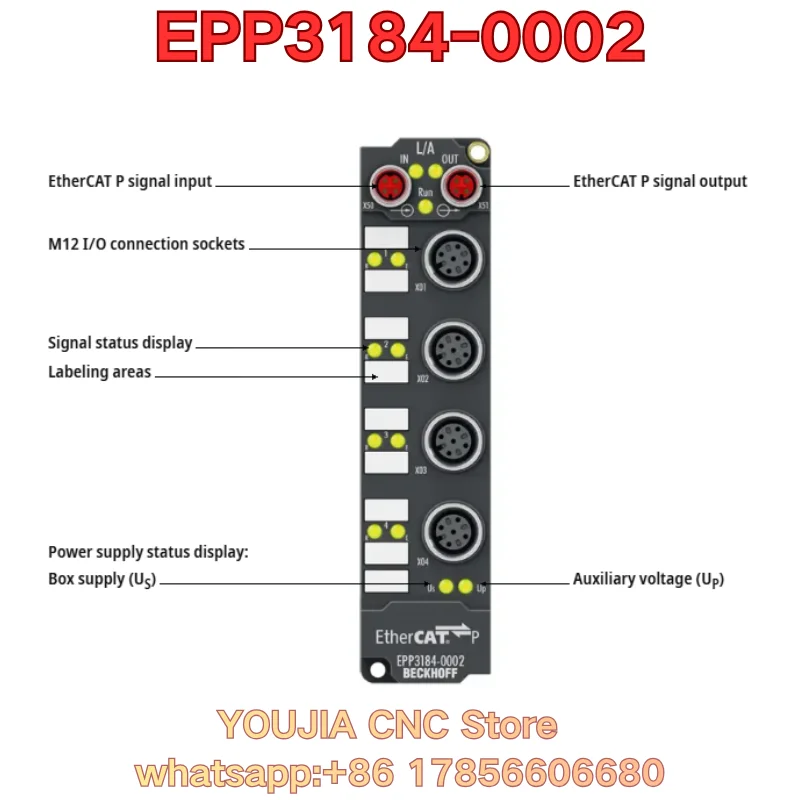 

Новый модуль ПЛК EPP3184-0002. Последние цены на 2026 год.