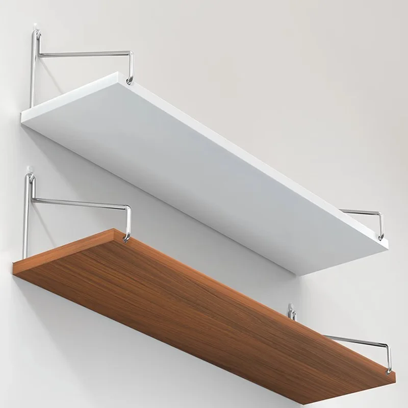 Storage Rack No-Punch Wall Shelf For Books Decorations Dolls Wall Display For Study Living Room Hanging Organizers