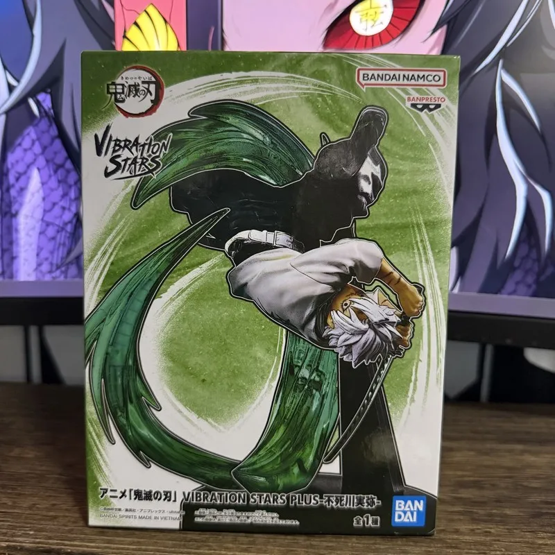 

Spot Goods 100% Original Bandai Demon Slayer Shinazugawa Sanemi Vibration Stars Plus Anime Character Collection Kids Toys Gifts