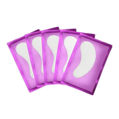 Almohadilla de Gel para pestañas, parches para colocar debajo de los ojos, pegatina de papel para extensión de pestañas, aplicación de herramientas de maquillaje, 50 pares