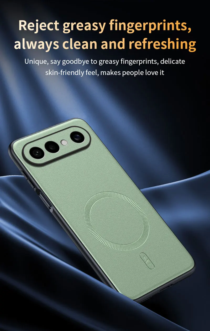 Für VIVO S50 Pro Mini Hülle Magnetische Leder-Schutzhülle Für VIVO S50 Pro Mini Anti-Fingerabdruck Rutschfest PC+TPU – Detail 17