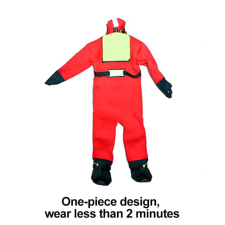 New Design New Type Easy To Use Easier Wearing Lalizas Immersion Suit For Lifeboat