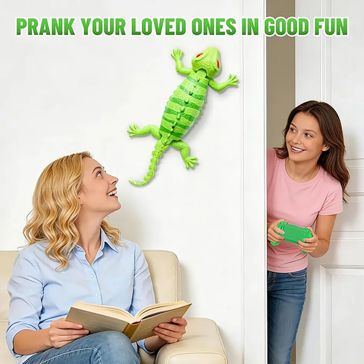 Infrared Remote-Controlled Wall-Climbing Lizard Electric Toy – Realistic Gecko – Birthday Present for Boys – Christmas Present